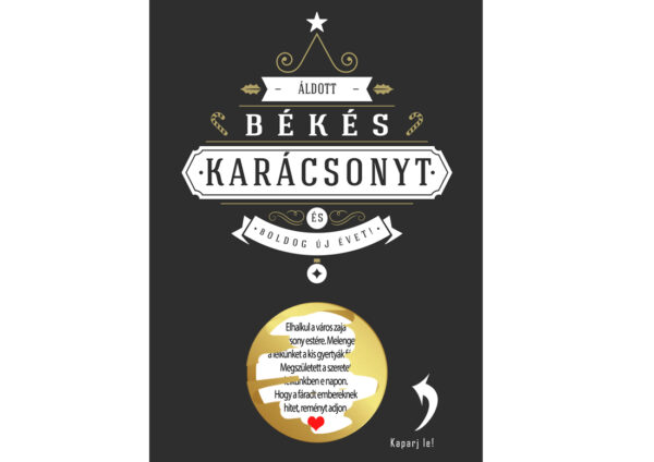 Egyedi kaparós sorsjegy, személyre szóló, névre szóló, gyerekeknek, kislánynak felnőttnek, vicces ajándék, ajándék kisérő, különleges vicces ajándék kaparós titkos üzenet secret message apró ajándék, figyelmesség, apróság, karácsonyi üdvözlőlap